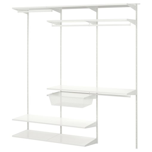 BOAXEL, wardrobe combination, 187x40x201 cm, 994.694.75