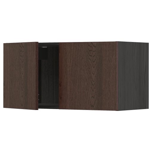 METOD, wall cabinet with 2 doors, 80x40 cm, 994.699.89