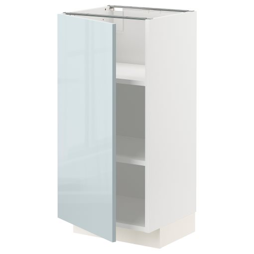 METOD, base cabinet with shelves, 40x37 cm, 994.792.38