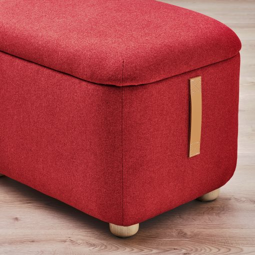 OSKARSHAMN, wing chair with footstool, 994.853.38