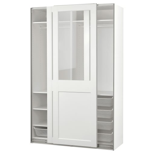 PAX/GRIMO, ντουλάπα με συρόμενες πόρτες, 150x66x236 cm, 995.028.80