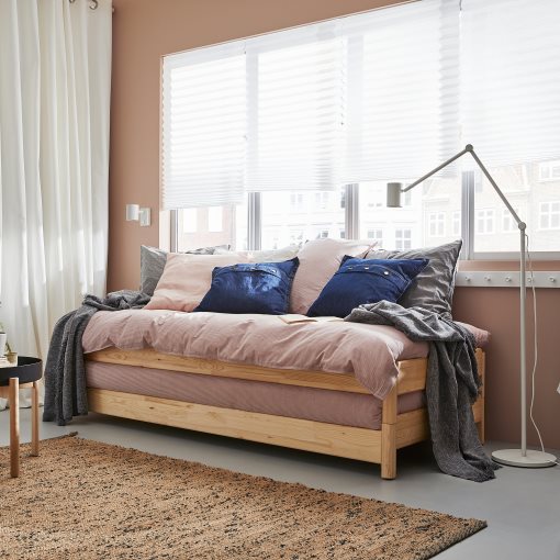UTÅKER, stackable bed with 2 mattresses/2 pack, 80x200 cm, 995.215.10