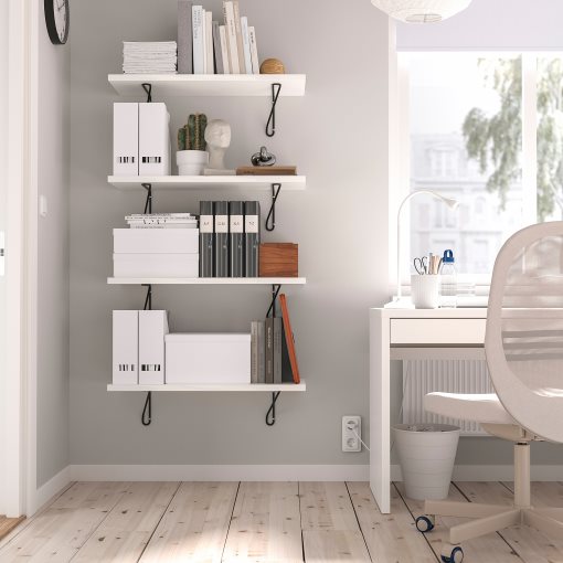 BERGSHULT/FORLAGGARE, wall shelf, 80x30 cm, 995.727.93