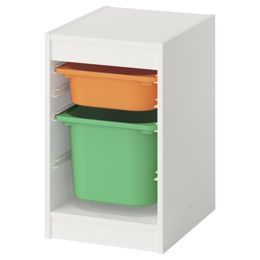 TROFAST, storage combination with boxes, 34x44x56 cm, 995.732.26