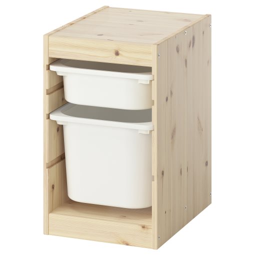 TROFAST, storage combination with boxes, 32x44x52 cm, 995.732.74