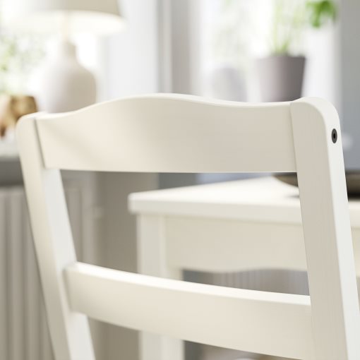 HAUGA/HAUGA, table and 2 chairs, 74x74 cm, 995.748.53