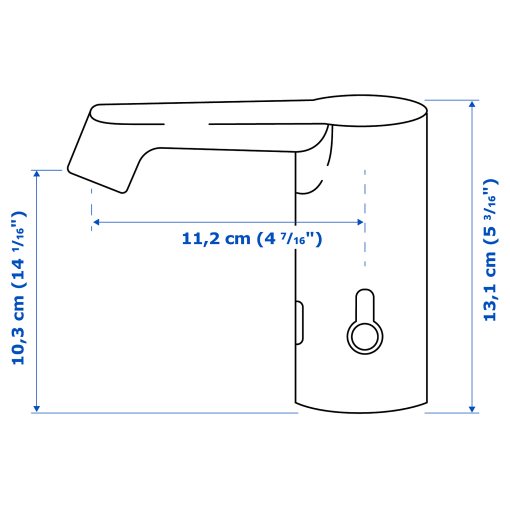 BROGRUND, wash-basin mixer tap with sensor, 004.233.54