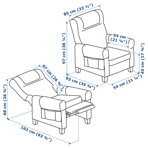MUREN, recliner, 004.385.53