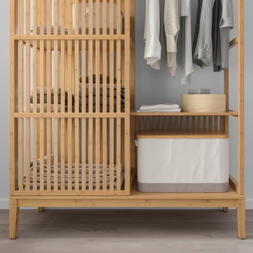 NORDKISA, open wardrobe with sliding door, 004.394.68