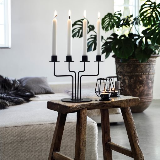 PÄRLBAND, tealight holder, 10 cm, 004.643.68