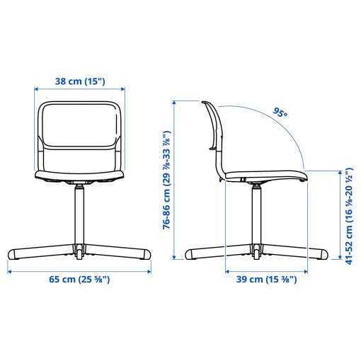 SMÄLLEN, swivel chair, 005.034.35