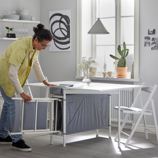 KALLHÄLL, gateleg table with storage, 005.112.23