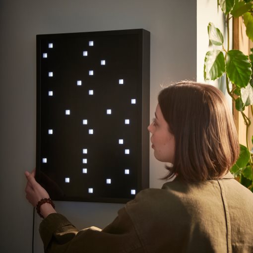 OBEGRANSAD, wall lamp with built-in LED light source, 005.262.48