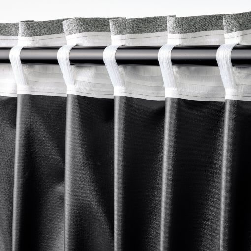 ROSENMANDEL, block-out curtains/1 pair, 135x300 cm, 005.362.47