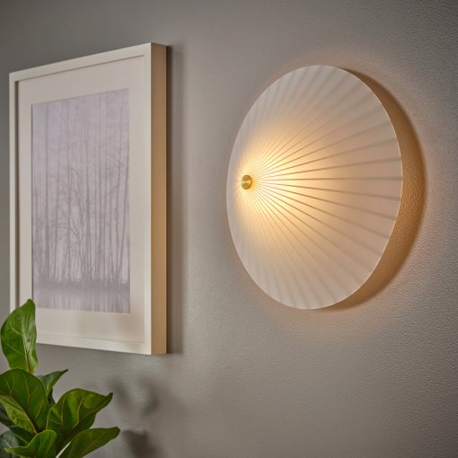 RORKULT, wall lamp/wired-in installation, 35 cm, 005.754.32