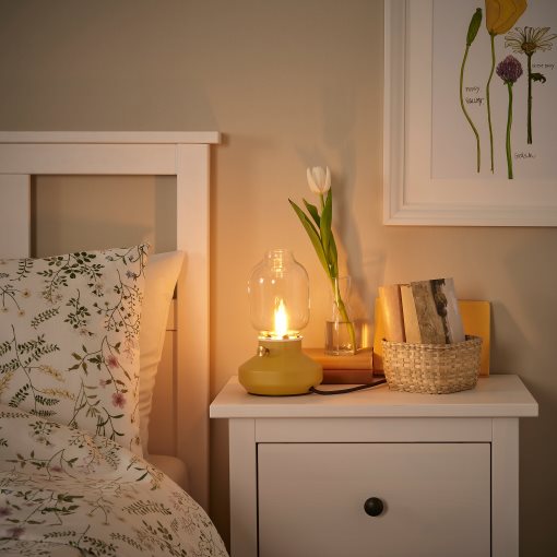 TÄRNABY, table lamp/dimmable, 25 cm, 005.776.95