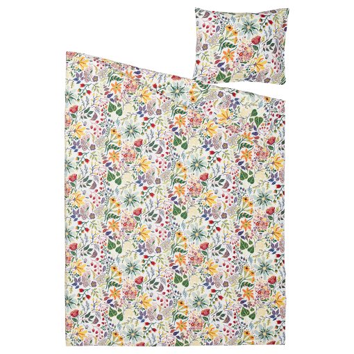 STRANDLUMMER, duvet cover and pillowcase, 150x200/50x60 cm, 005.797.98