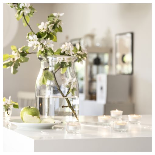 LOVSKOGSLUND, scented tealight/apple, 3.5 hr, 005.821.02