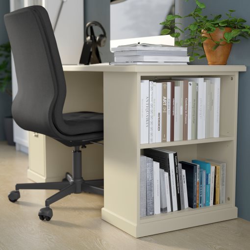 VEBJORN/MULLFJALLET/BILLY/OXBERG, desk and storage combination with swivel chair, 094.363.66