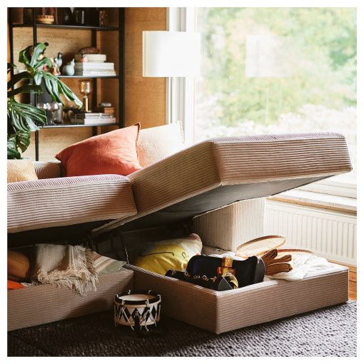 JÄTTEBO, 4θέσιος καναπές με σεζλόνγκ/δεξιό, 094.852.05
