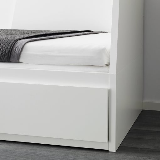 FLEKKE, κρεβάτι επισκέπτη day bed 2 συρτάρια/2 στρώματα, 80x200 cm, 094.959.35