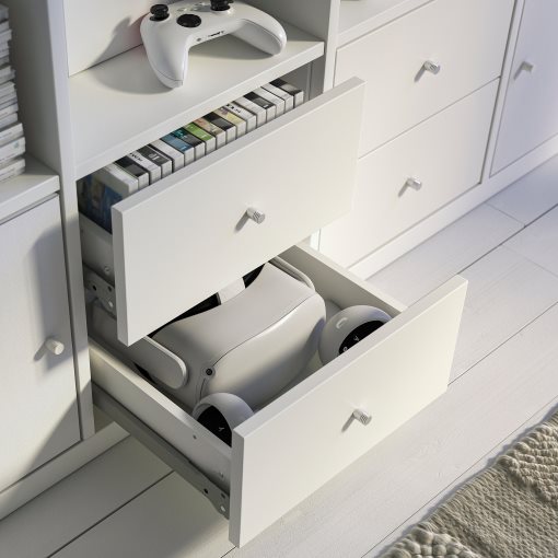 KALLAX/LACK, TV storage combination, 224x39x147 cm, 095.521.72