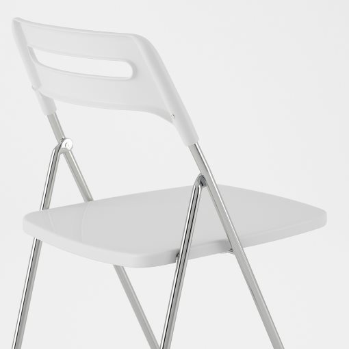 NISSE, folding chair/high-gloss, 101.150.67