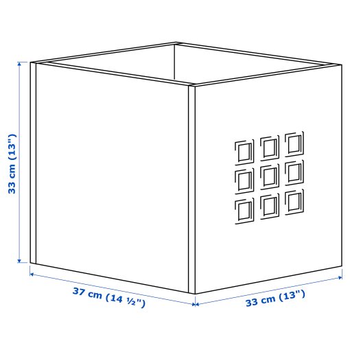 LEKMAN, box, 33x37x33 cm, 102.225.81
