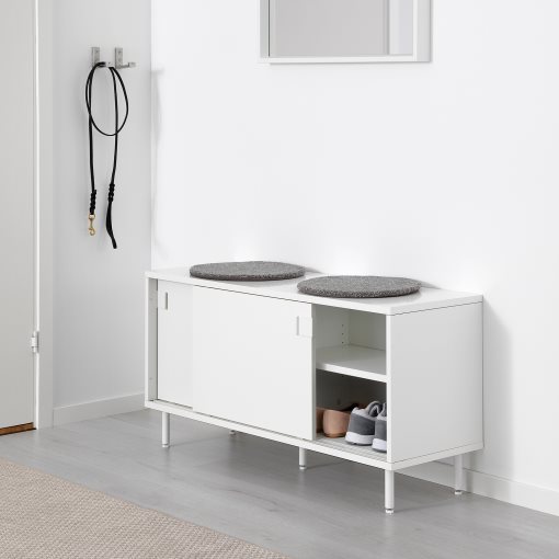 MACKAPÄR, bench with storage compartments, 103.347.53