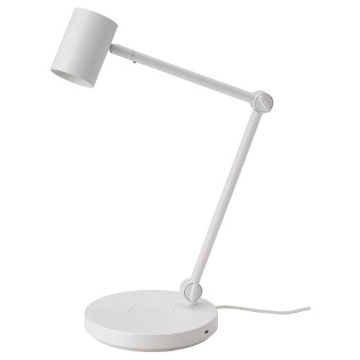 NYMÅNE, work lamp with wireless charging, 104.486.03