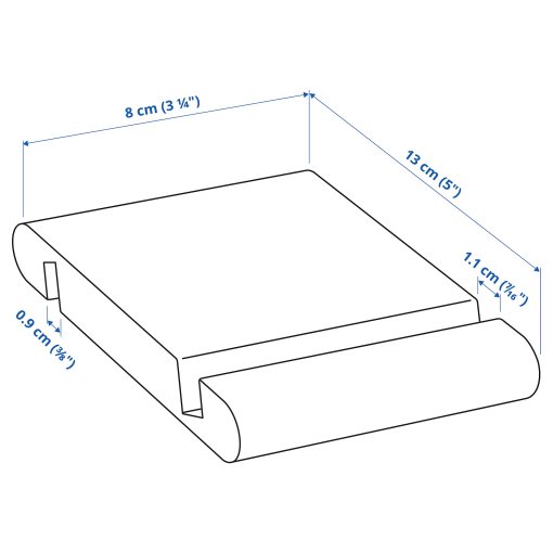 BERGENES, holder for mobile phone/tablet, 104.579.99