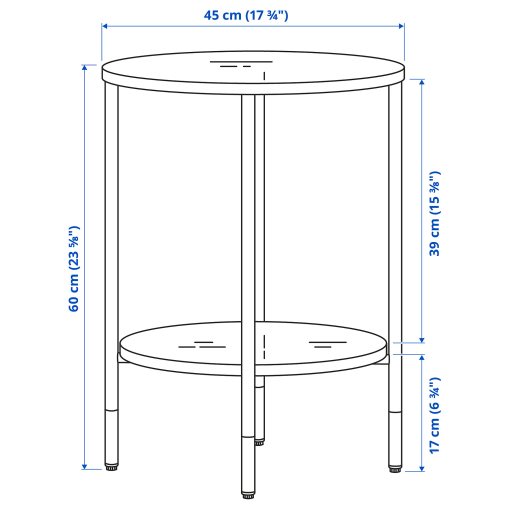 ÄSPERÖD, side table, 45 cm, 104.621.80