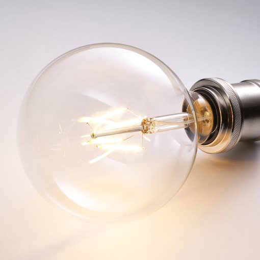 LUNNOM, LED bulb E27 470 lumen/dimmable, 125 mm, 105.393.68
