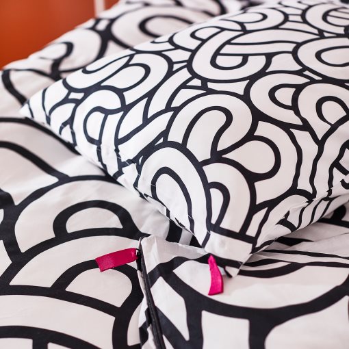 SÖTRÖNN, duvet cover and 2 pillowcases, 240x220/50x60 cm, 105.481.55