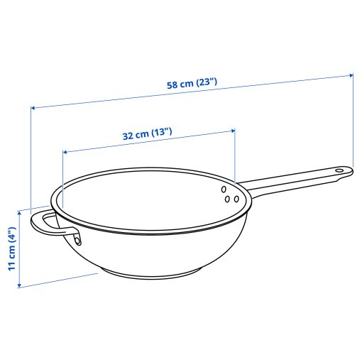 IKEA 365+, wok, 32 cm, 105.807.15
