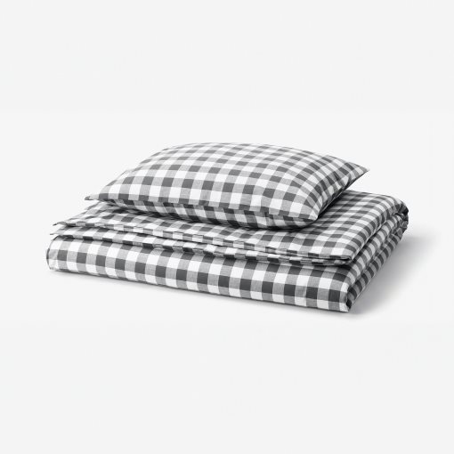 EKTANDVINGE, duvet cover and pillowcase, 150x200/50x60 cm, 105.853.98
