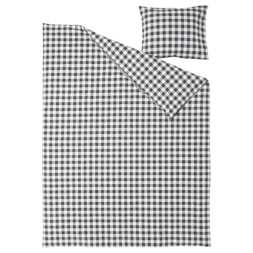 EKTANDVINGE, duvet cover and pillowcase, 150x200/50x60 cm, 105.853.98