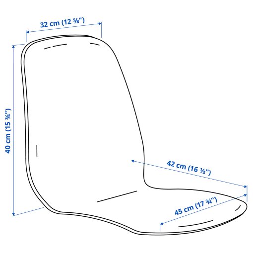 SKÅLSTA, seat shell, 106.117.93