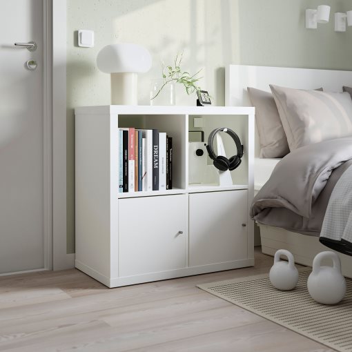 KALLAX, shelving unit with doors, 192.782.72