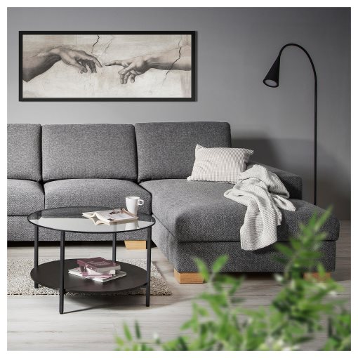 SÖRVALLEN, τριθέσιος καναπές με σεζλόνγκ/δεξί, 193.041.48