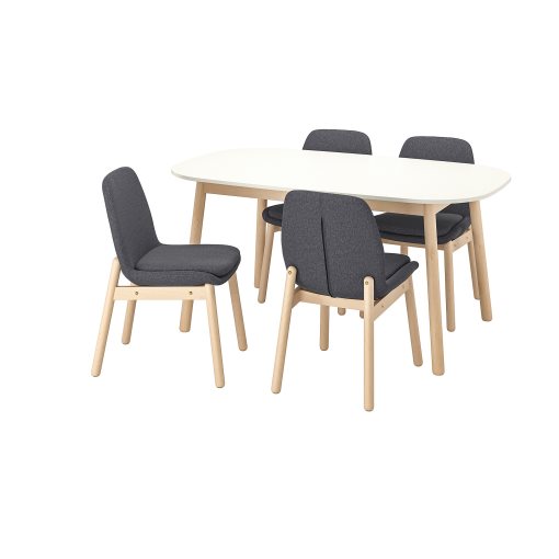 VEDBO/VEDBO, τραπέζι και 4 καρέκλες, 193.068.83