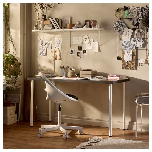 LAGKAPTEN/ADILS, desk, 140x60 cm, 194.174.66