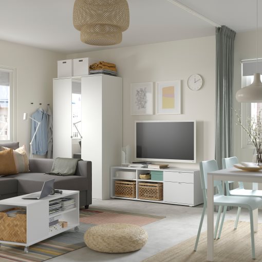 VIHALS, συνδυασμός ντουλάπας-πάγκου, 200x57x200 cm, 194.421.97