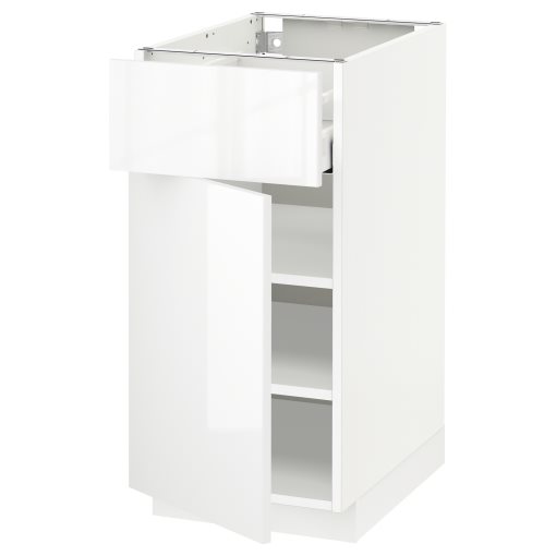 METOD, base cabinet with drawer/door, 40x60 cm, 194.545.19