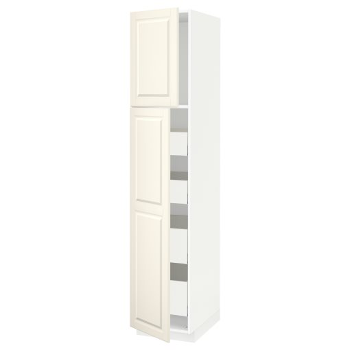 METOD, high cabinet with 2 doors/4 drawers, 40x60x200 cm, 194.668.00