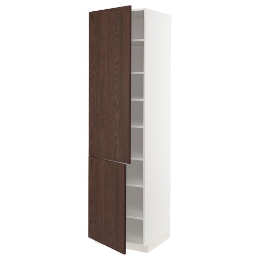 METOD, high cabinet with shelves, 60x60x200 cm, 194.680.93