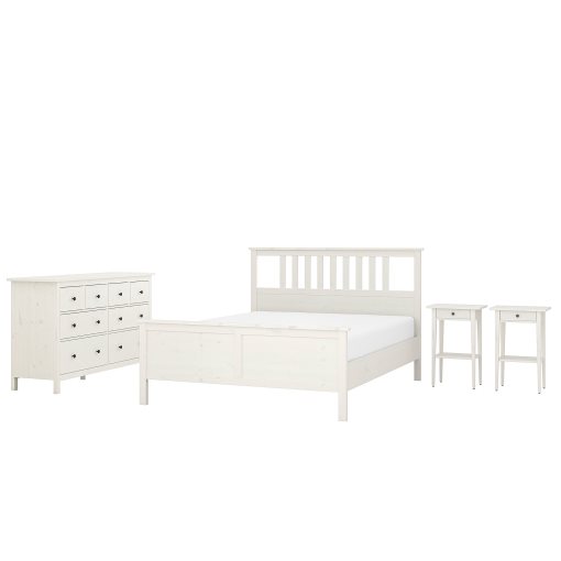 HEMNES, έπιπλα υπνοδωματίου, 4 τεμ. 160x200 cm, 194.951.43