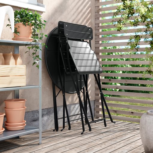 SUNDSÖ, table and 2 folding chairs/outdoor, 65 cm, 195.730.27