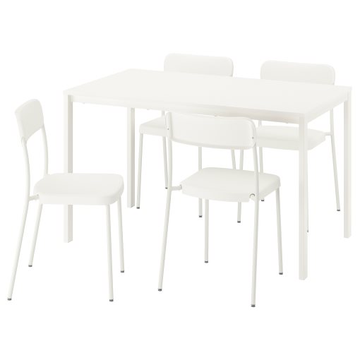 VIHALS, table and 4 chairs, 125x74 cm, 195.899.38