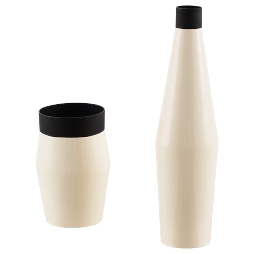 GLITTRIG, βάζο, σετ 2 τεμ., 203.941.24